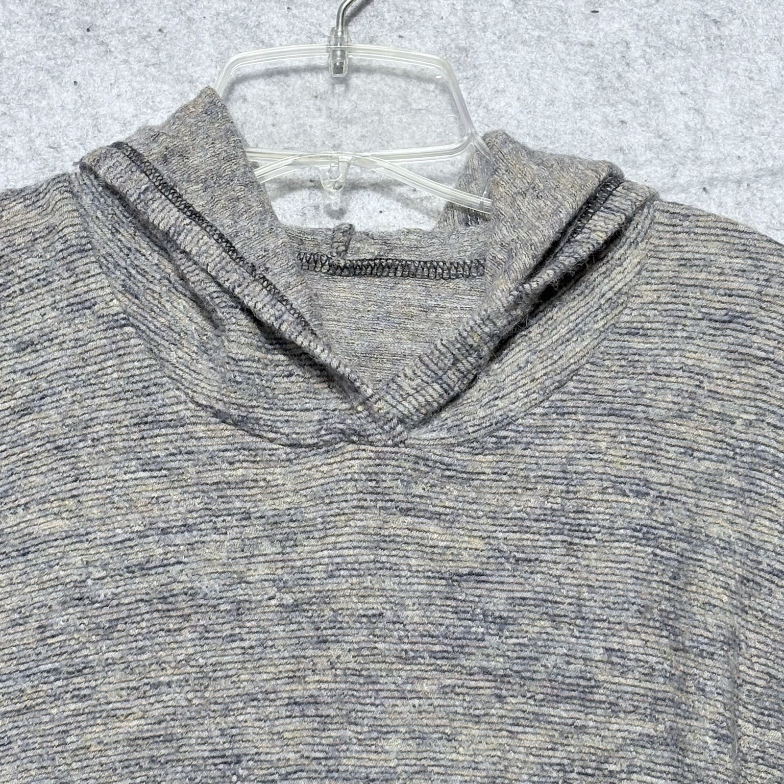 Appalachian Gear Co Alpaca Tencel Hoodie Women's L Gray Usa Lightweight — image 2 of 8
